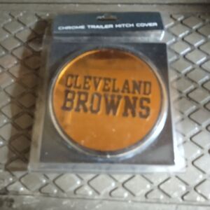 Makeup Revolution Cleveland Browns Chrome Trailer Hitch Cover - Orange